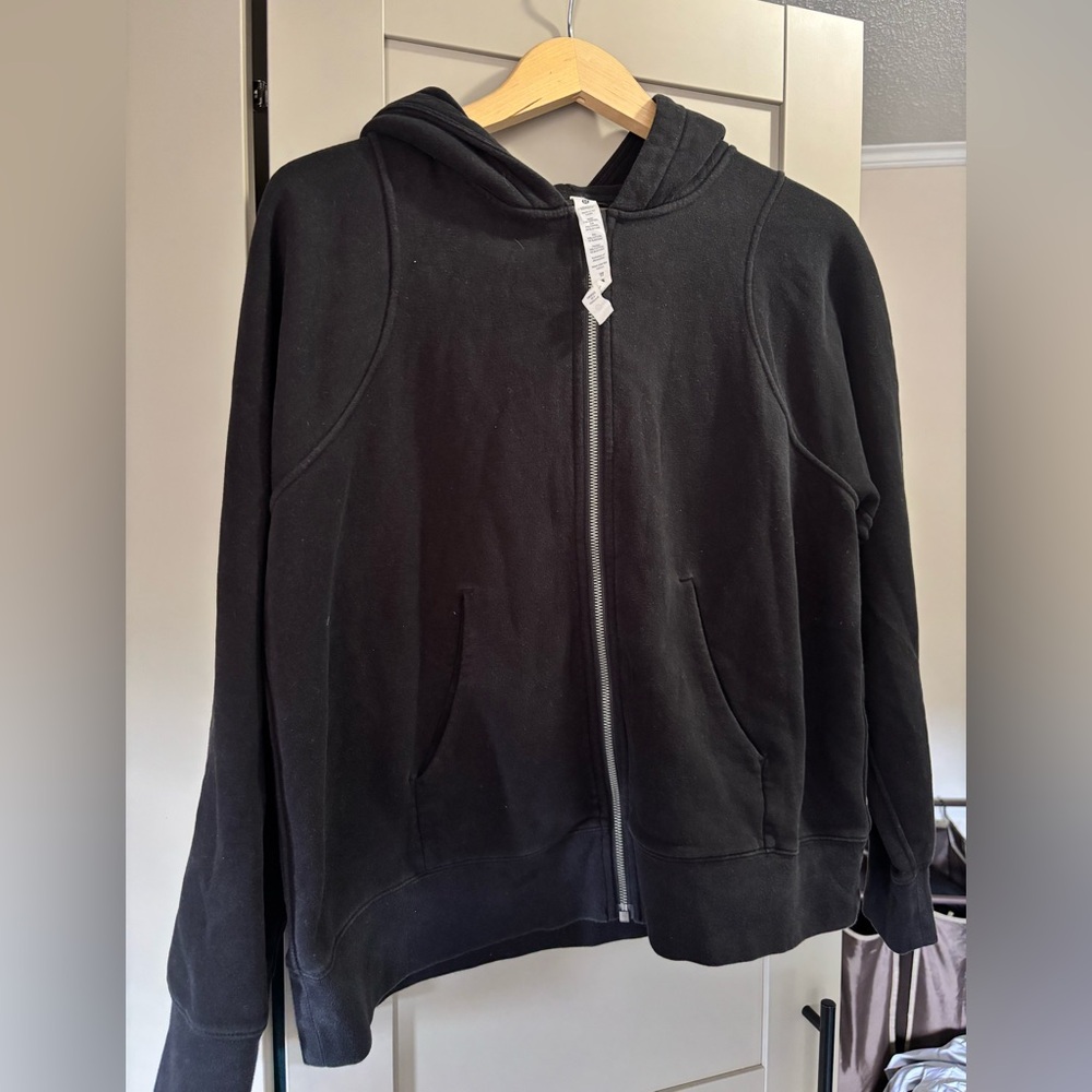 lululemon athletica Black Zip Up Hoodie